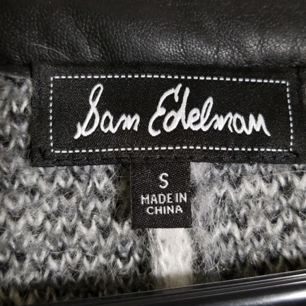 Sam Edelman Joss Plaid Cape - Picture 3 of 7
